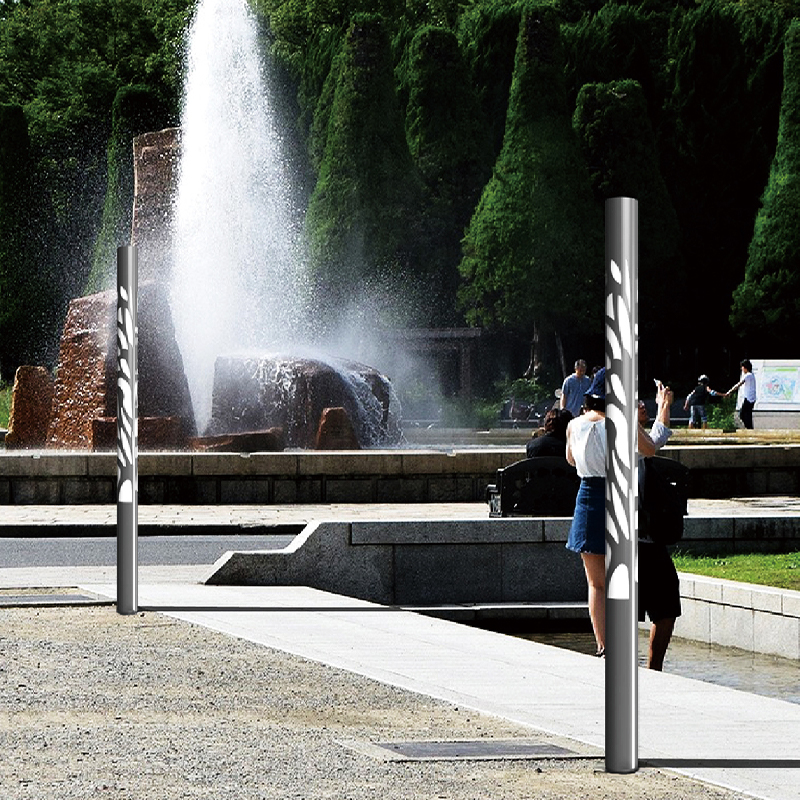 Colonna luminosa in alluminio per esterni KENT