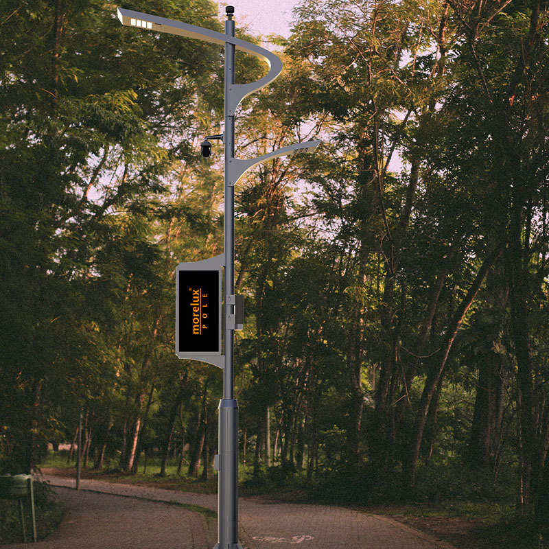 Palo integrato Smart City in lega di alluminio