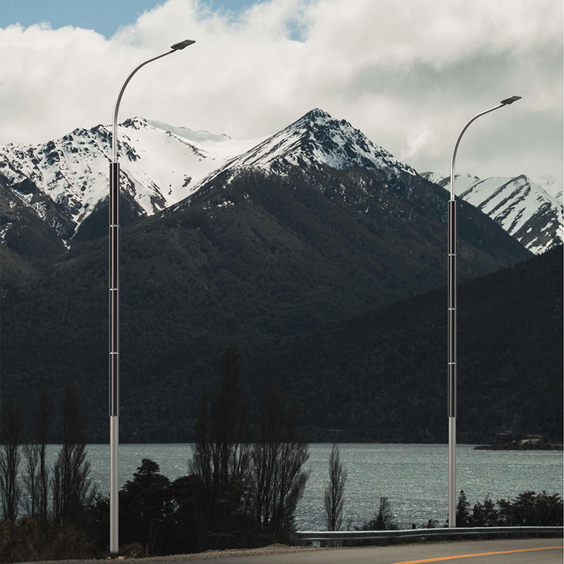 Palo per luce solare flessibile HJT con resistenza alla corrosione GYULA