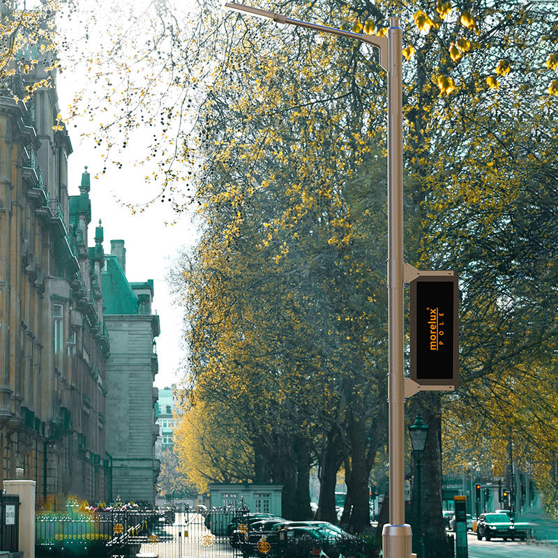 Palo luminoso Smart Cty in lega di alluminio