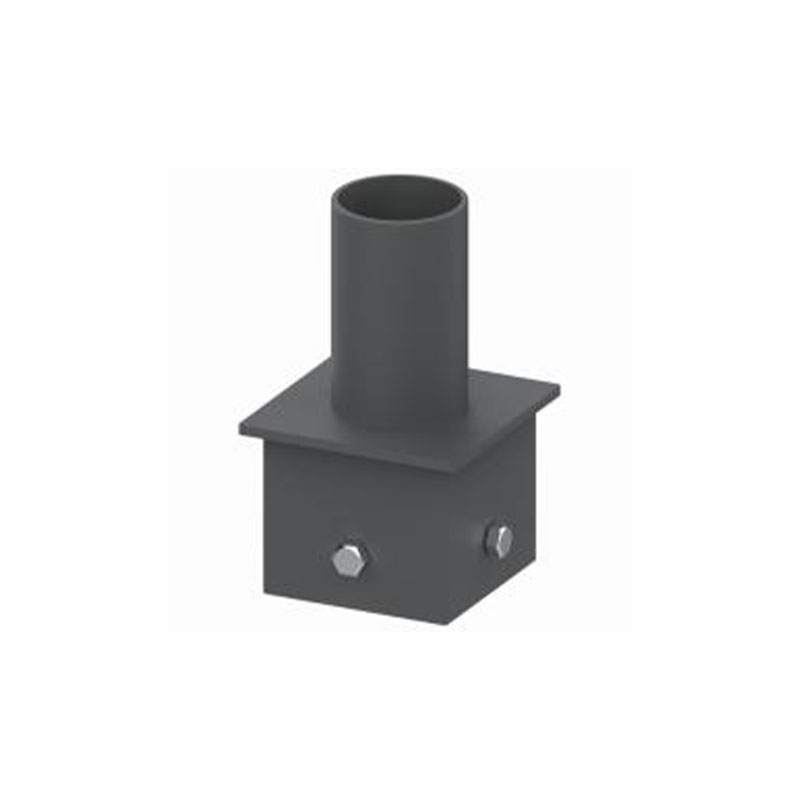 Montatore di pali per luci a tenone verticale quadrato da 4