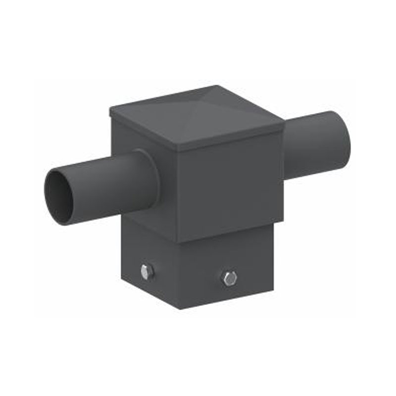 Montatore di pali luminosi a tenone orizzontale quadrato da 5