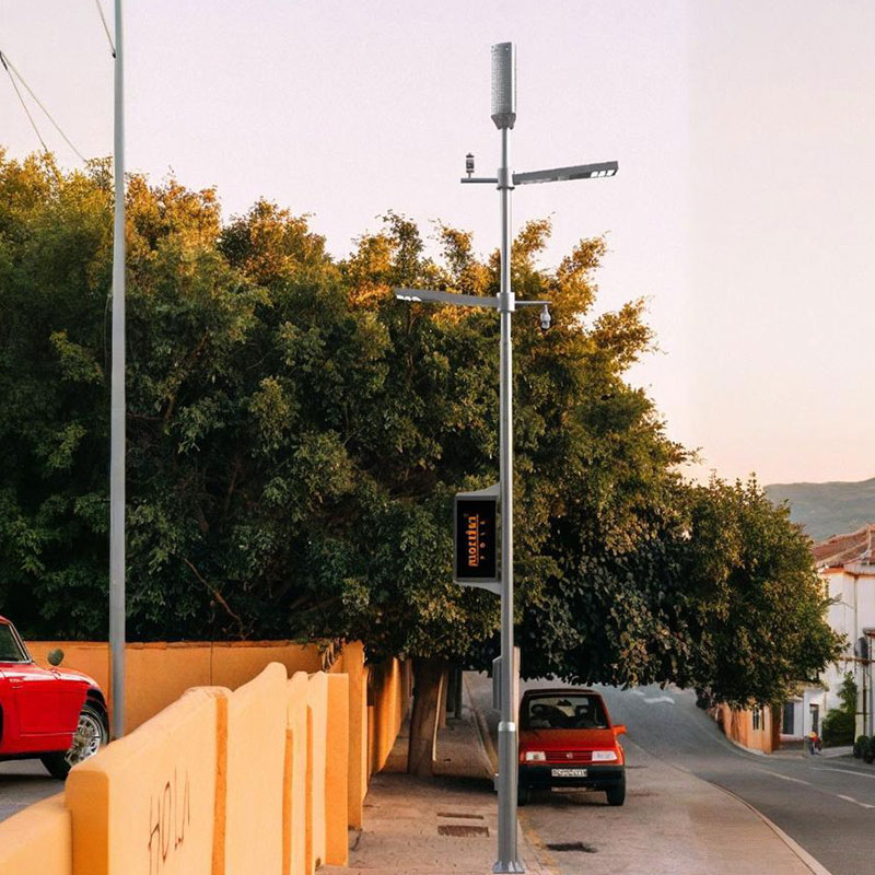 Palo luminoso Smart City Street in lega di alluminio