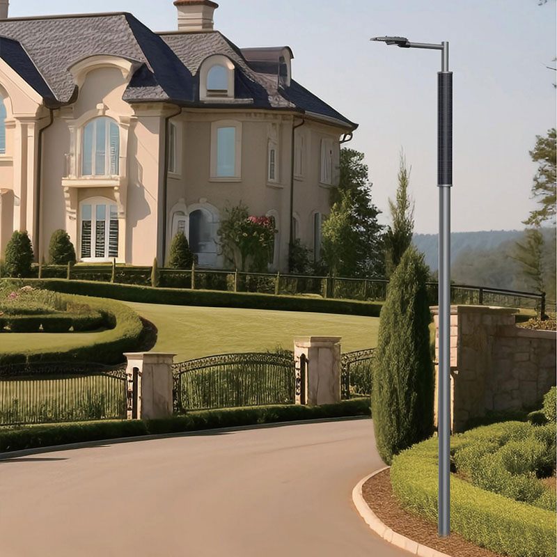 Palo luminoso solare flessibile in silicio monocristallino METZ HJT